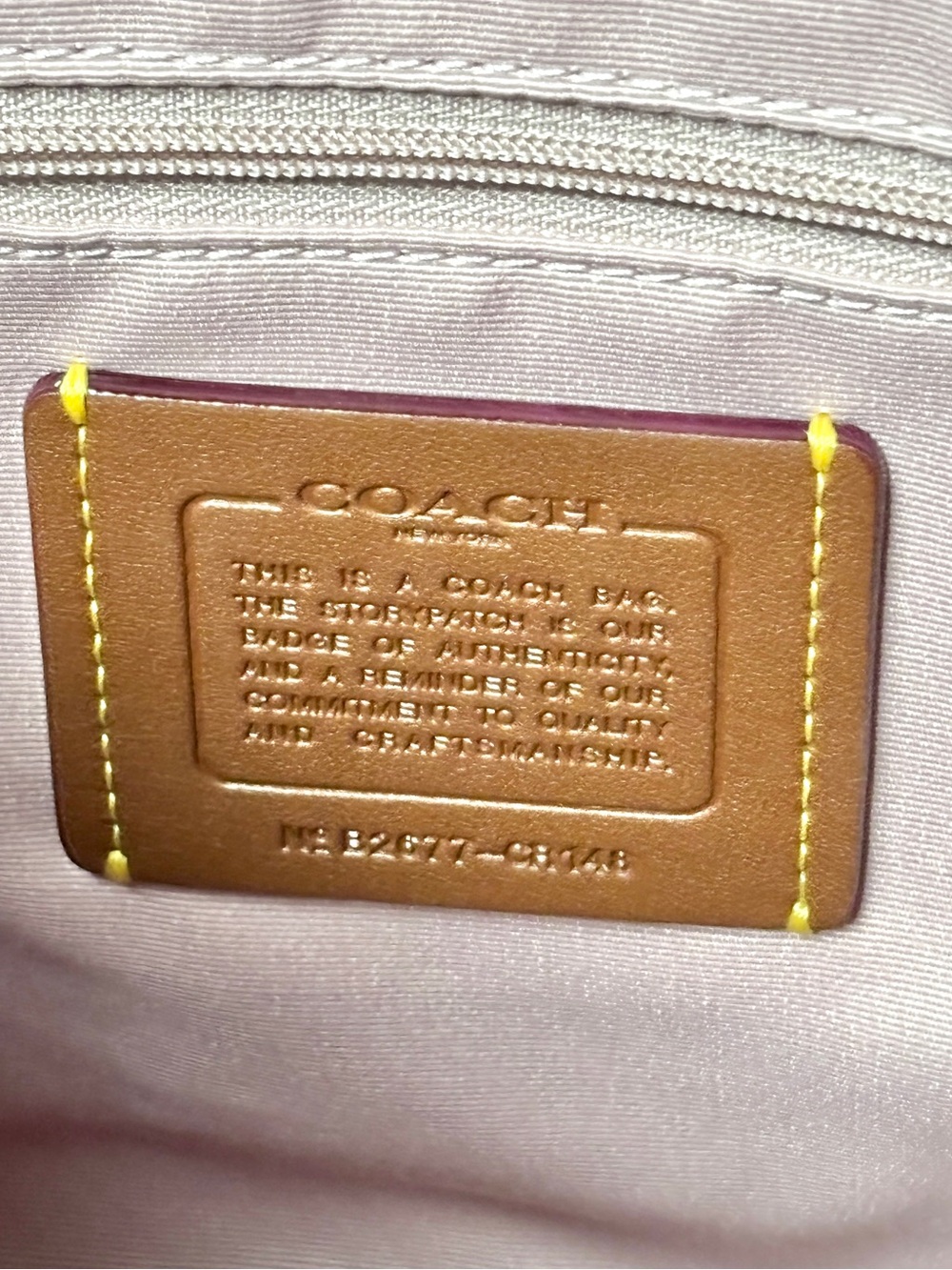 New Coach Laurel Shoulder Bag Carnation Pink Pebbled Leather - Picture 13 of 14